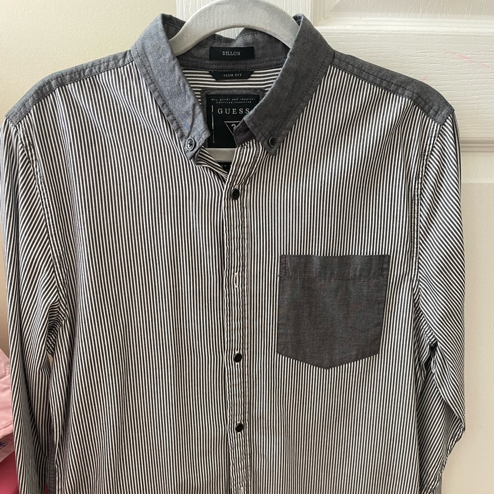 Guess Dress shirt ,size M